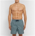 Derek Rose - Tropez 4 Mid-Length Printed Swim Shorts - Men - Green