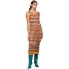 Louise Lyngh Bjerregaard Multicolor Wool Knit Dress