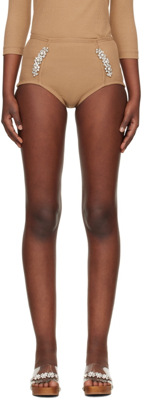 Photo: Simone Rocha Beige Sculpt Briefs