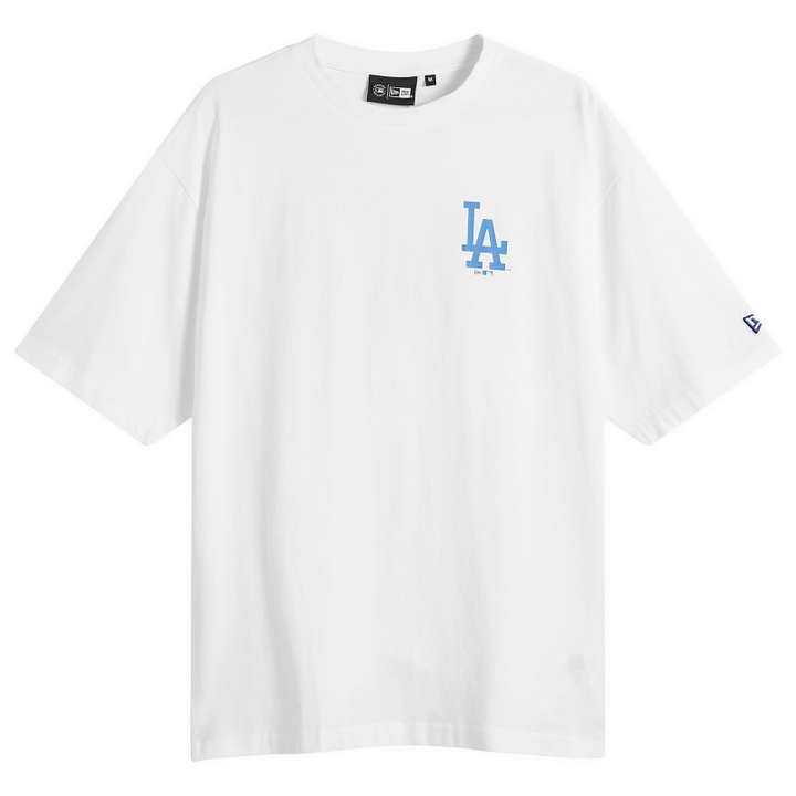 Photo: New Era Men's MLB World Series Dodgers T-Shirt in White