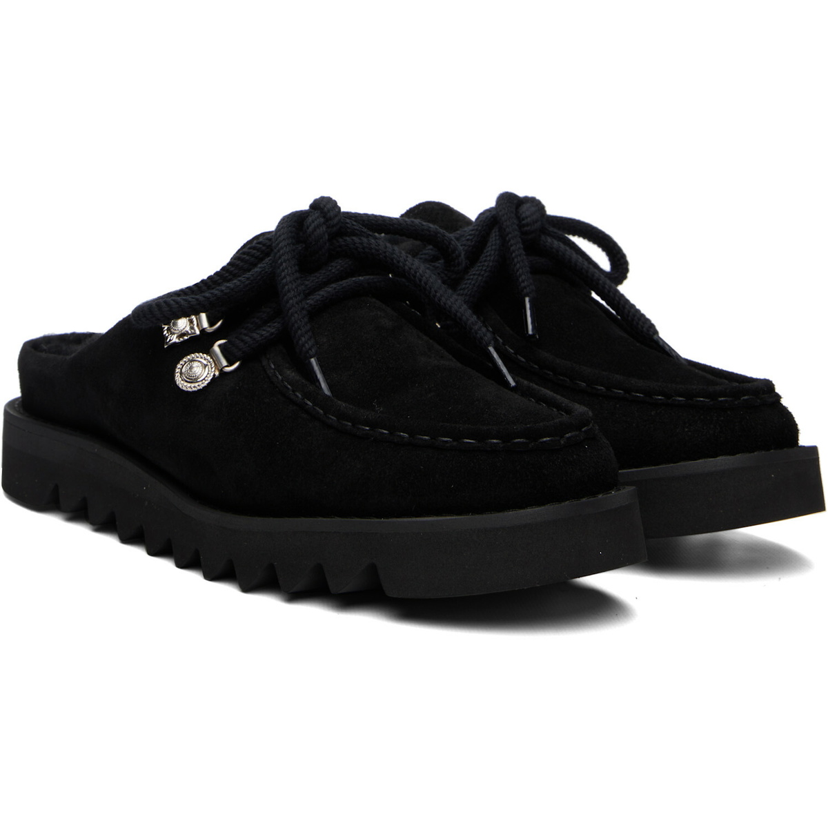Toga Virilis Black AJ1527 Slip-on Loafers