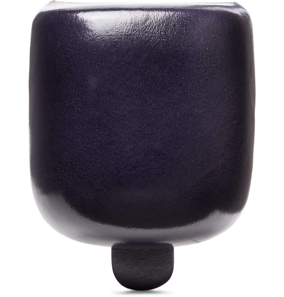 Il Bussetto - Polished-Leather Earbuds Case - Blue