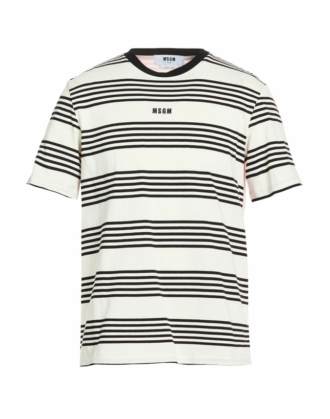 Photo: Msgm Mens T-shirt Ivory
