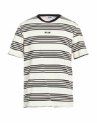 Msgm Mens T-shirt Ivory