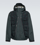 Undercover - Checked layered blouson jacket