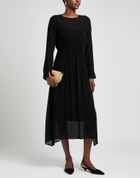Manila Grace Womens Maxi dress in Black