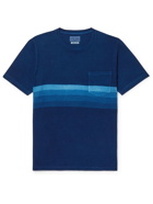 Blue Blue Japan - Indigo-Dyed Slub Cotton-Jersey T-Shirt - Blue