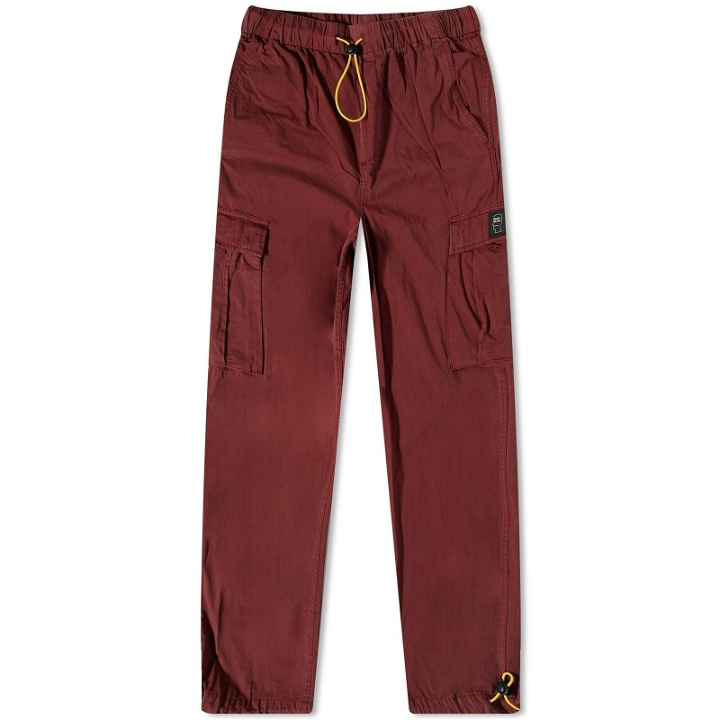 Photo: Brain Dead Flight Pant in Washed Burgundy