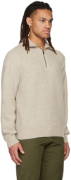 Vince Beige Donegal Sweater