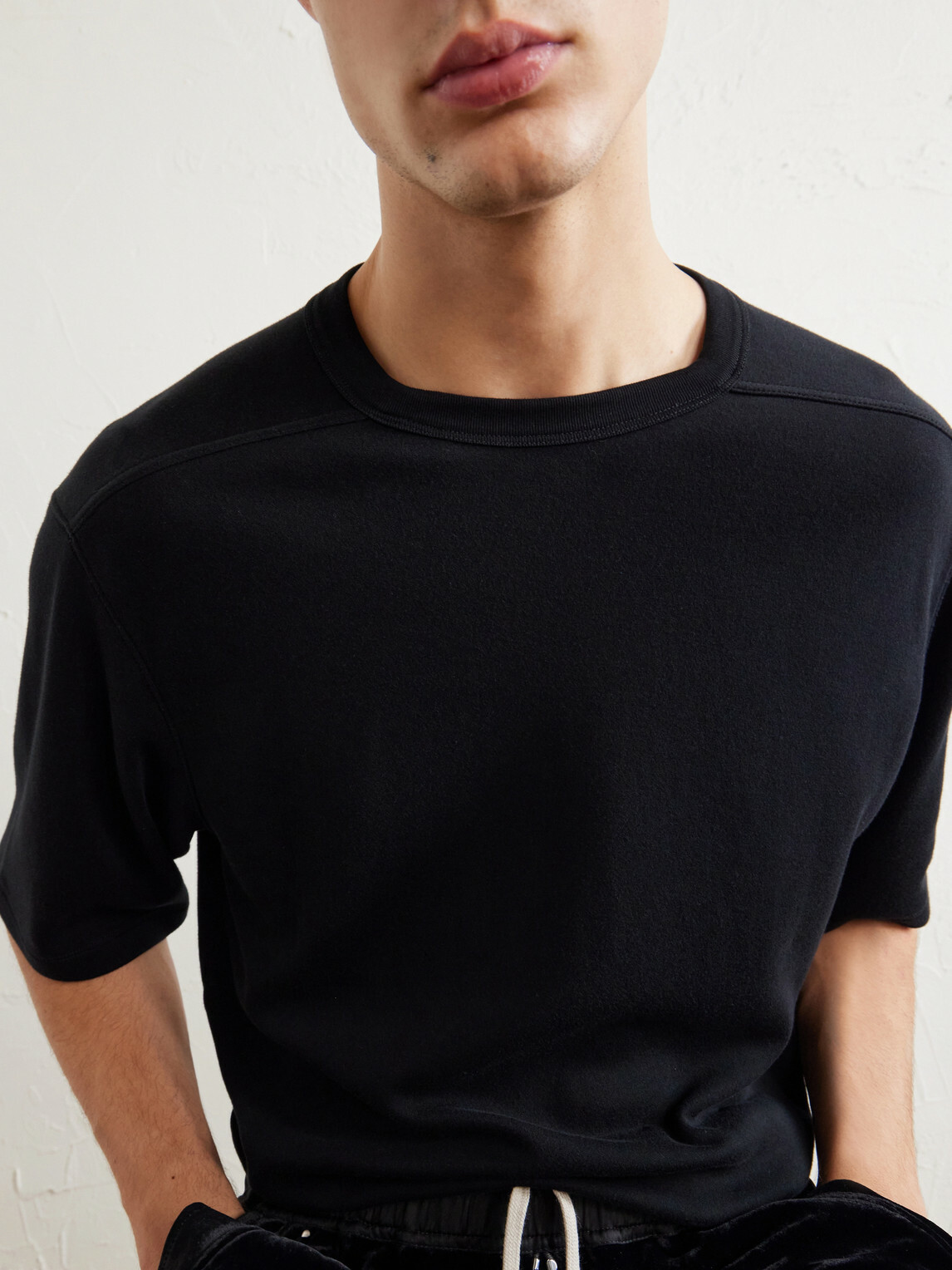Rick Owens - Brad Cotton Jersey T-Shirt - Black