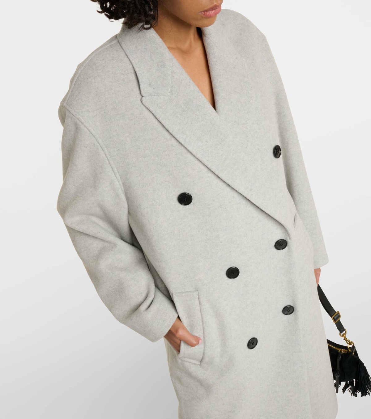 Isabel Marant Theodore wool-blend coat Isabel Marant