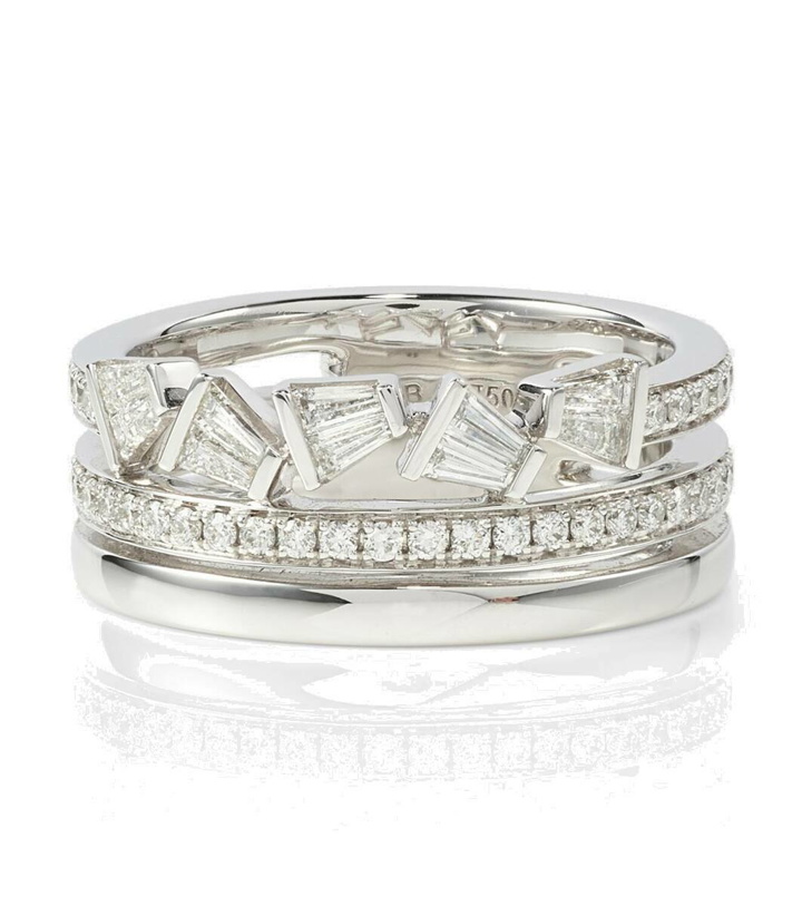 Photo: Bucherer Fine Jewellery 18kt white gold ring with diamonds