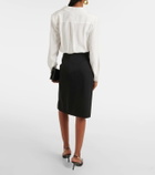 Roland Mouret Silk satin bodysuit
