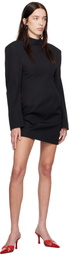 Dsquared2 Black Flipside Blazer Minidress