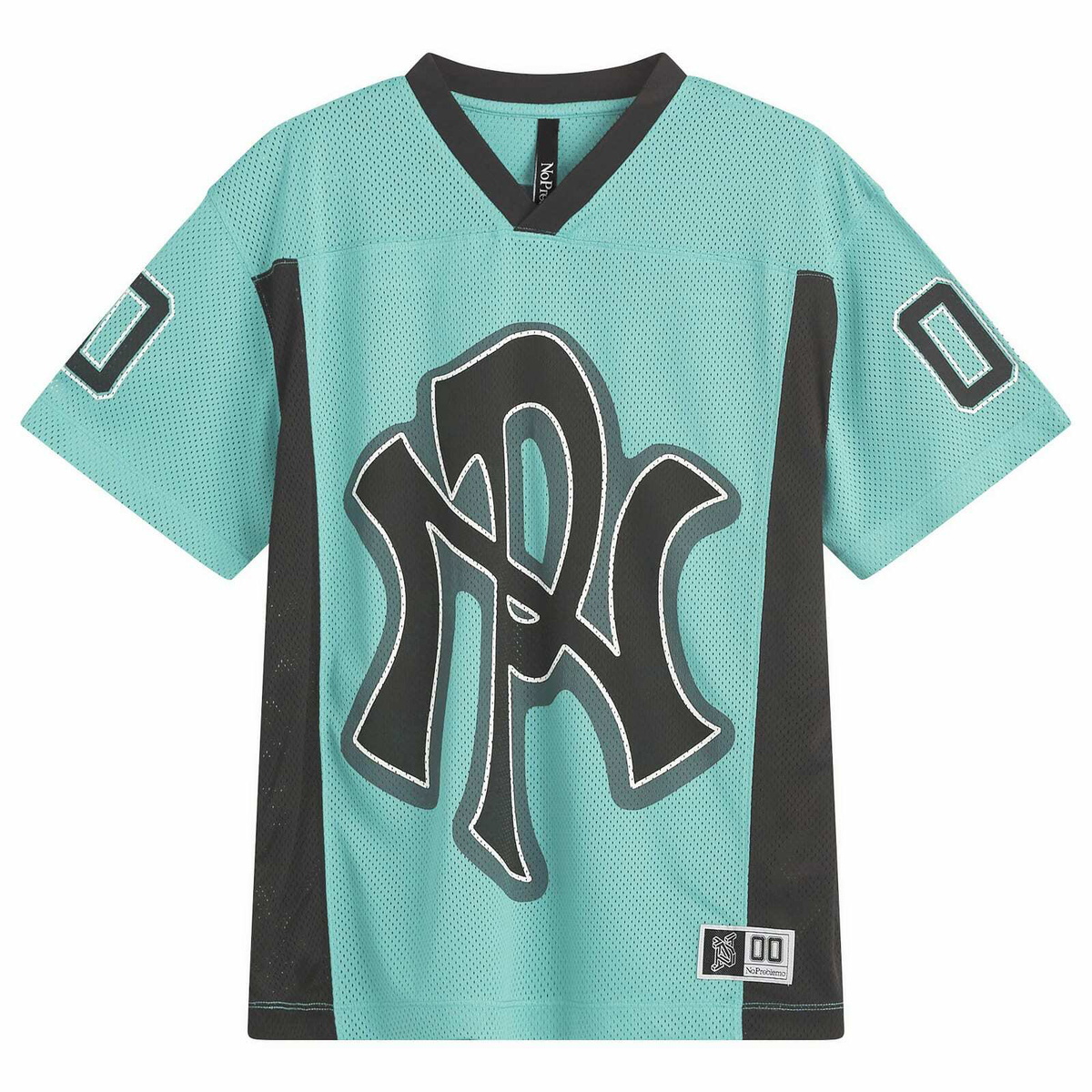 No Problemo Men's NYP Sports Jersey in Aqua