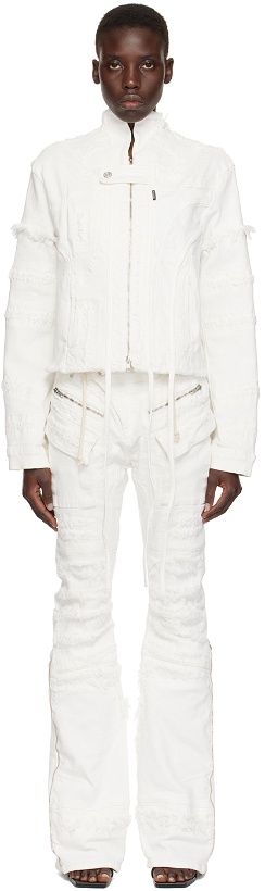 Photo: Ottolinger White Cropped Denim Jacket