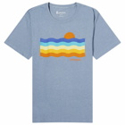 Cotopaxi Men's Disco Wave Organic T-Shirt in Tempest