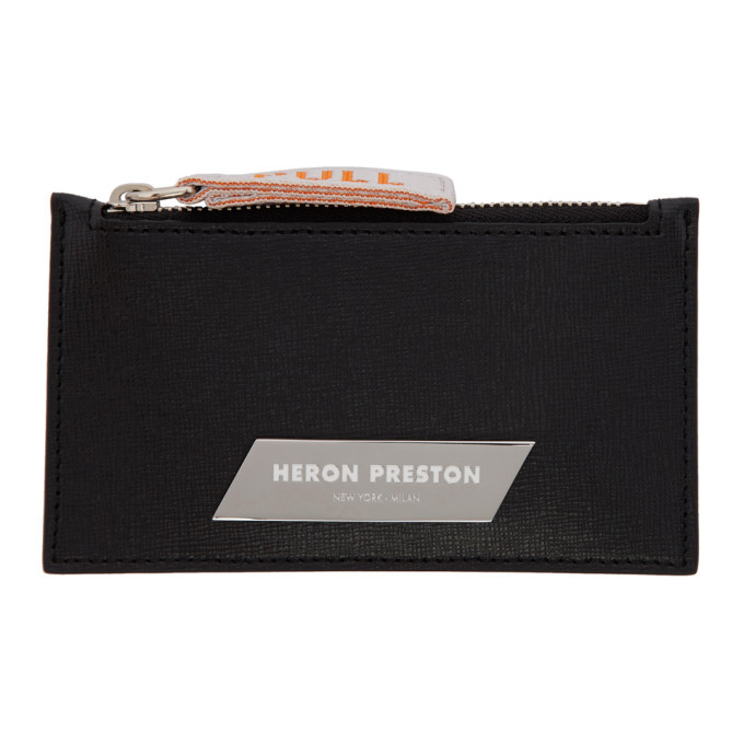【関税込み】Heron Preston ブラック Tape カードケース Heron Preston カードケース | ブラック | FARFETCH JP