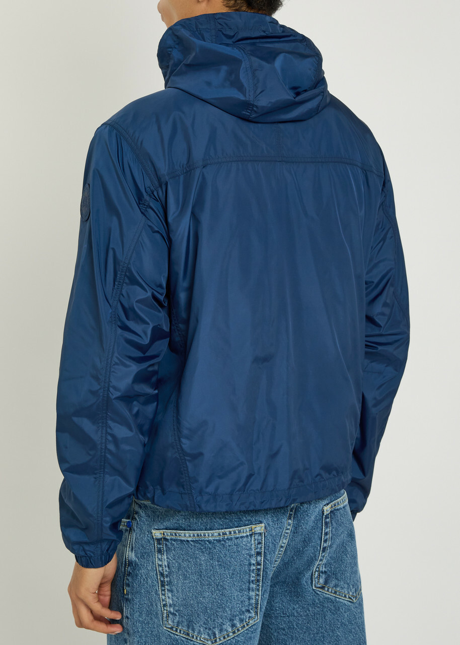 Canada Goose Drift Hooded Logo-appliquéd Shell Jacket Navy