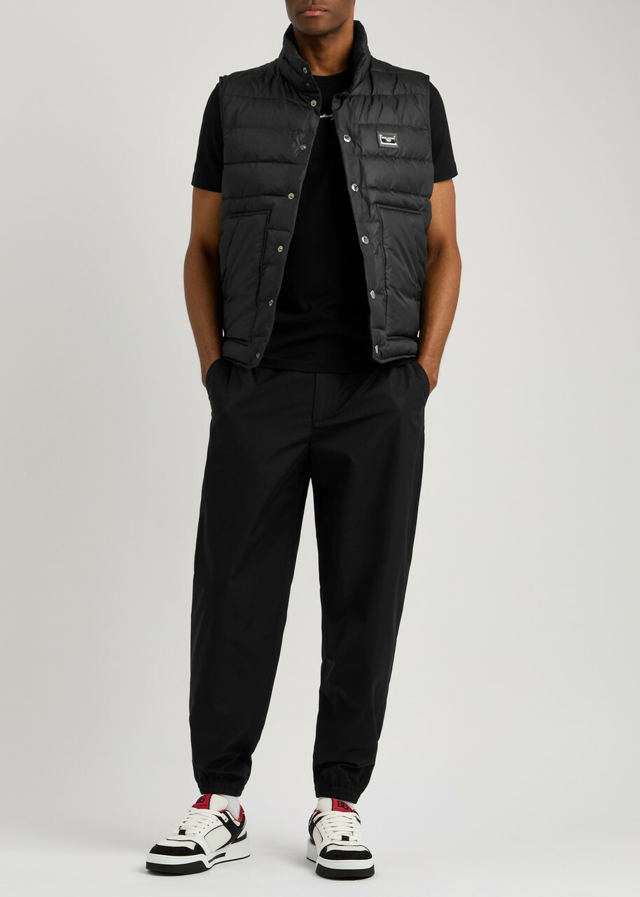 Dolce & Gabbana Cotton-poplin Sweatpants Black
