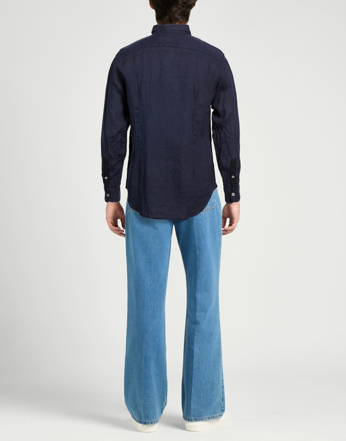 Eleventy Platinum Mens Shirt in Navy
