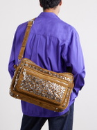 Acne Studios - Camero Camera Embellished Suede Shoulder Bag