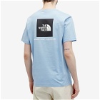 The North Face Men's NSE Redbox T-Shirt in Steel Blue