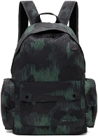 PS by Paul Smith Khaki Camouflage Backpack