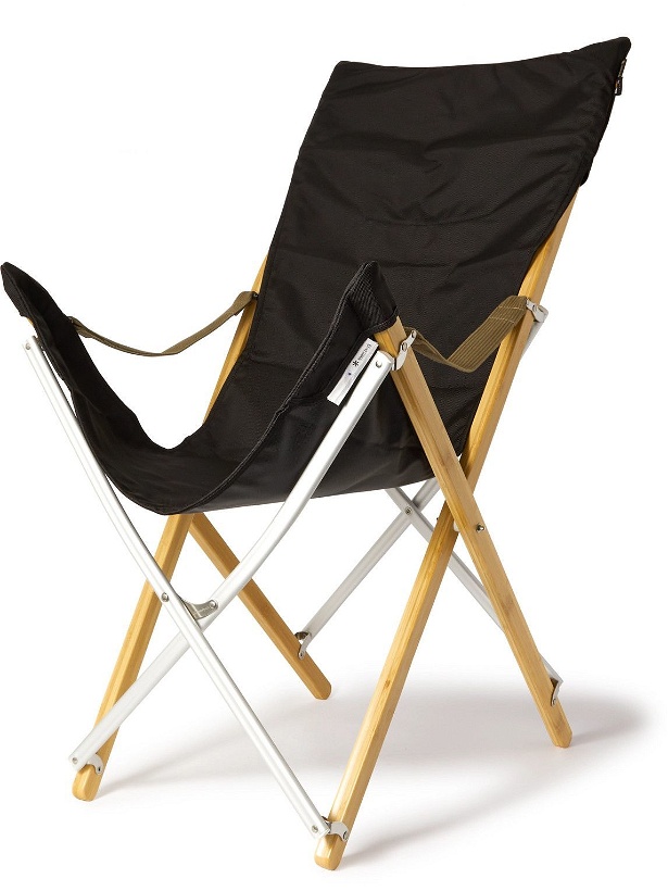 Photo: Snow Peak - Take! Bamboo and CORDURA Packable Camping Chair