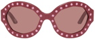 Marni Burgundy Naica Mine Sunglasses