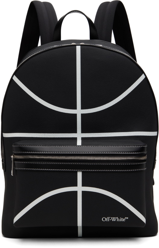 Photo: Off-White Black Basket Round Backpack