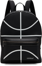 Off-White Black Basket Round Backpack