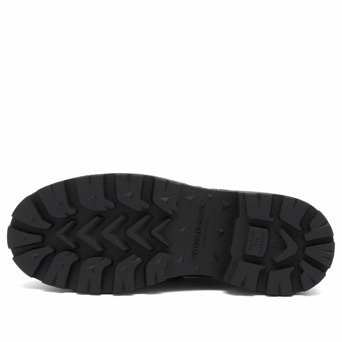 Vagabond Women's Shoemakers Cosmo 2.0 Chunky Leather Loafers in Black