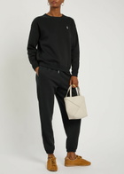 Polo Ralph Lauren Logo-embroidered Cotton-blend Sweatshirt Black