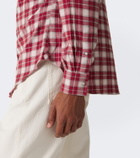 Eleventy Plaid cotton shirt