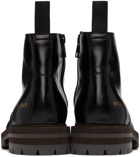 Common Projects Black Combat Boots