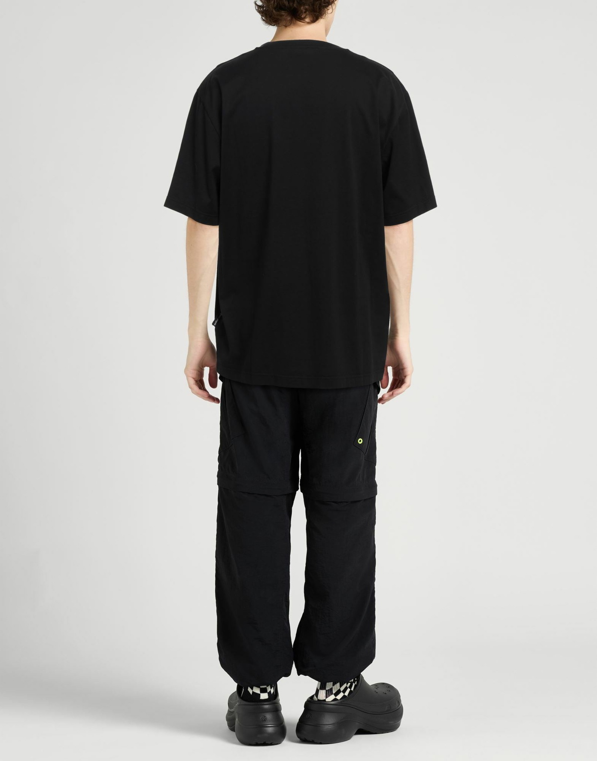 Palm Angels Mens T-shirt in Black