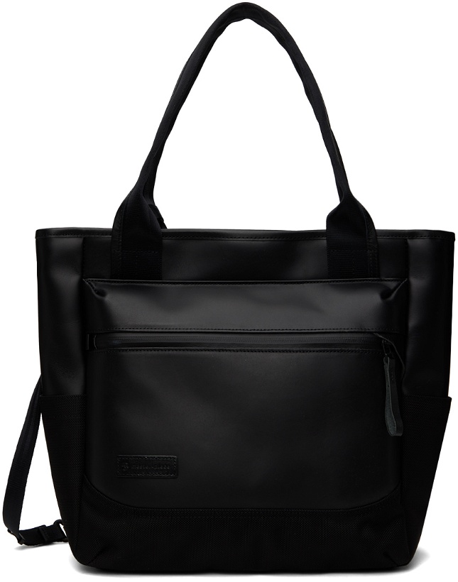Photo: master-piece Black Smooth Leather Tote