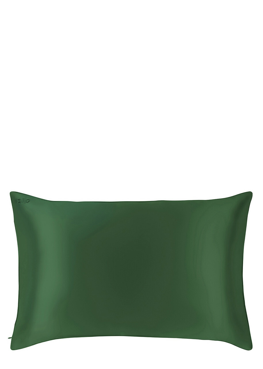 Slip Pure Silk Queen Pillowcase - Moss Green