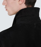 Brioni Suede blouson jacket