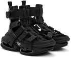 Balmain Black B-Bold Sandals