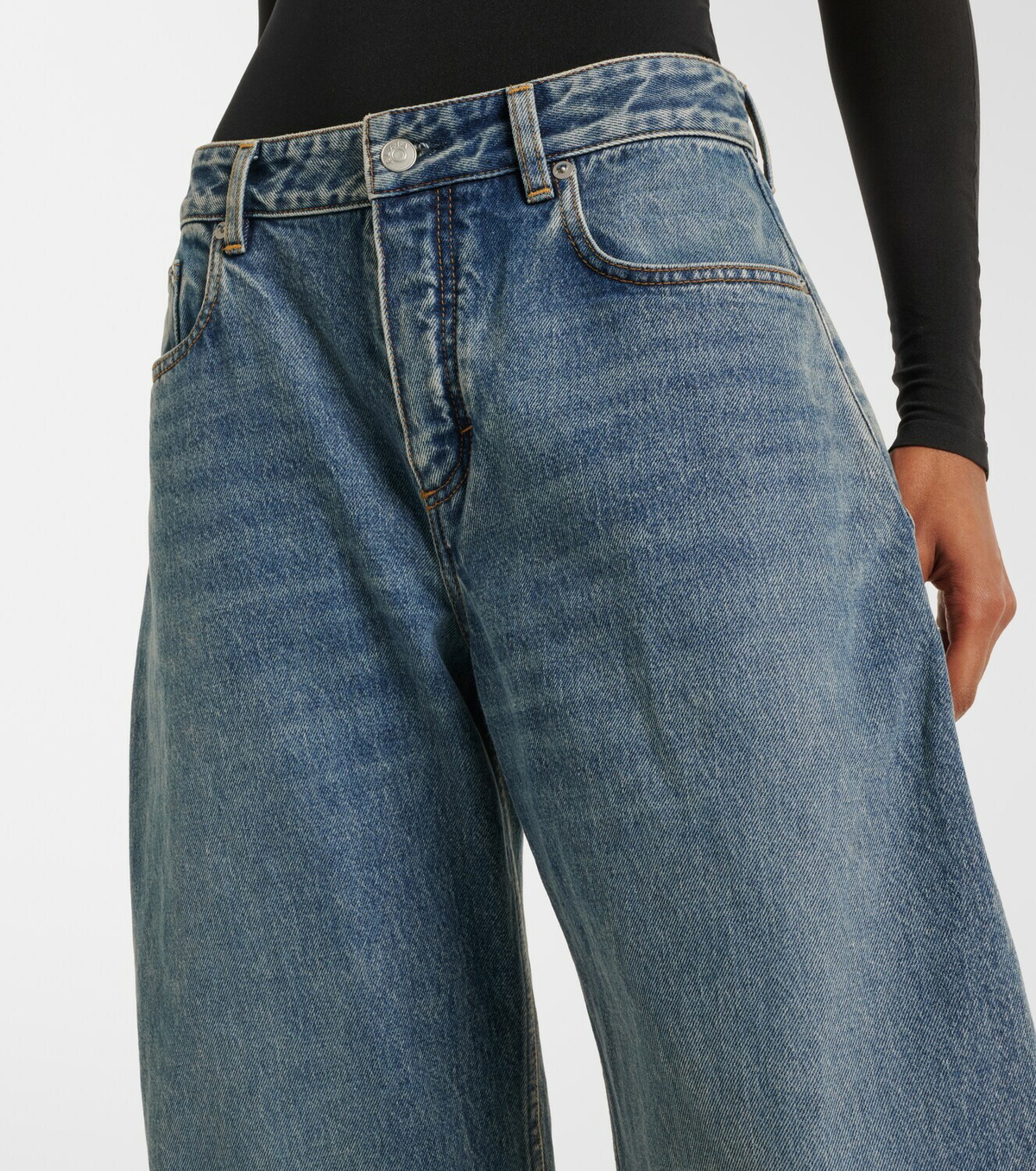 Alaïa Barrel-leg jeans