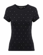 Good American Womens T-shirt in Black