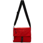 Maison Margiela Red 4-Stitches Flap Crossbody Bag