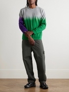 Stone Island - Straight-Leg Garment-Dyed Organic Cotton-Canvas Trousers - Gray