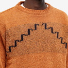 Garbstore Men's Step Boucle Knit in Tobacco