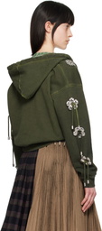 Chopova Lowena Green Dallas Hoodie