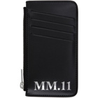 Maison Margiela Black Shiny Pull-Up Card Holder