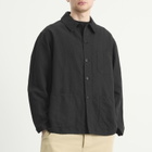 Kaptain Sunshine Men's Gaba. Work Shirt Jacket in Black
