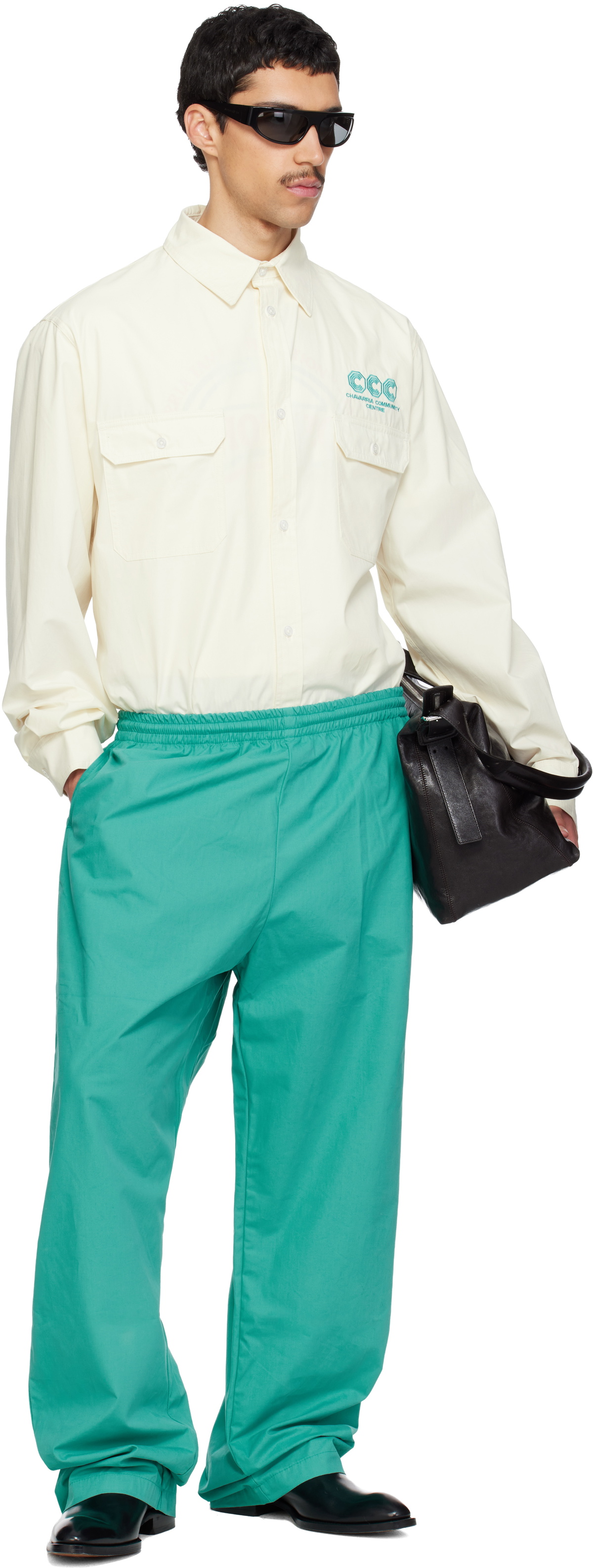 WILLY CHAVARRIA Off-White Corcoran Work Shirt